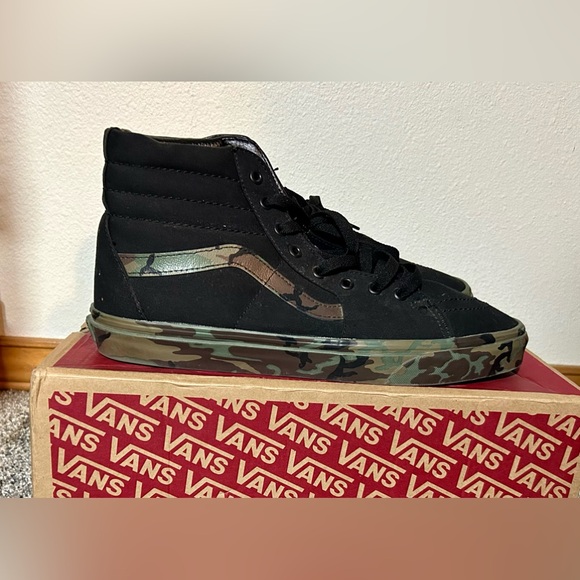 Vans Sk8 high - Camo/black size 12 - Picture 5 of 9
